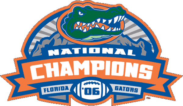 Florida Gators 2006 Champion Logo v2 iron on transfers for T-shirts